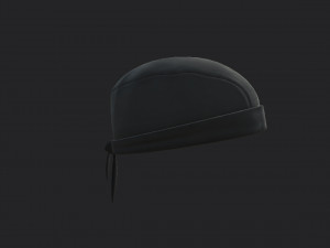 biker skull cap 3D Model