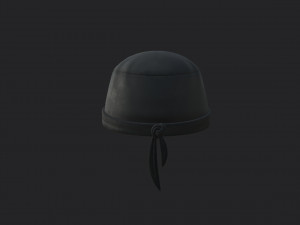 biker skull cap 3D Model