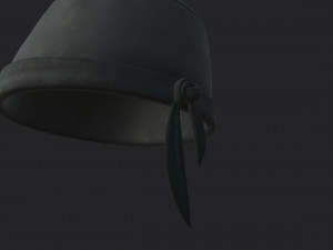 biker skull cap 3D Model