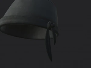 biker skull cap 3D Model