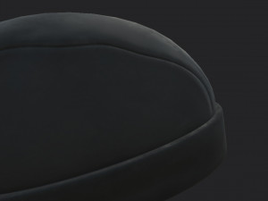 biker skull cap 3D Model