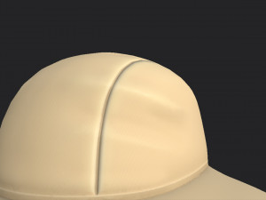 fishing flap hat 3D 모델