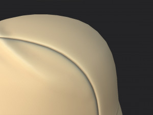 fishing flap hat 3D 모델