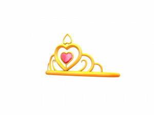 princess tiara 3D Model