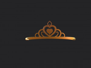 princess tiara Model 3D