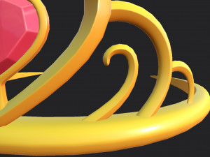 princess tiara Model 3D