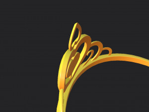 princess tiara Model 3D