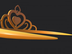 princess tiara Model 3D
