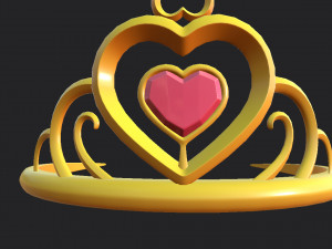 princess tiara Model 3D