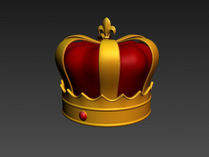 royal crown 3D Model