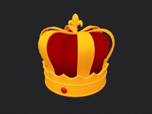 royal crown 3D Model
