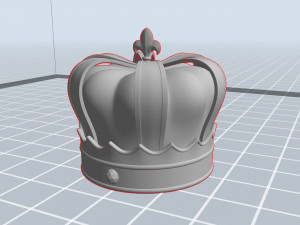 royal crown 3D Model