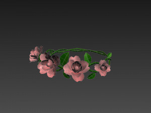 floral crown 3D Модель