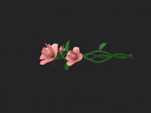 floral crown 3D Модель