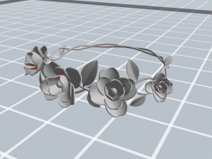floral crown 3D Модель