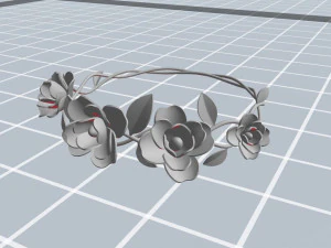 floral crown 3D Model