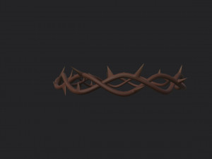 thorn crown 3D मॉडल