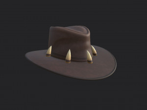 leather hat 3D Model