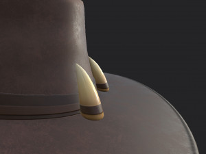 leather hat 3D Model