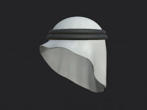 arab headdress 3D Model