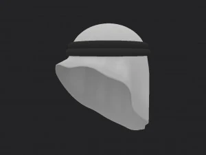arab headdress 3D Model