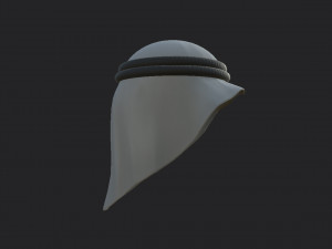 arab headdress 3D 모델