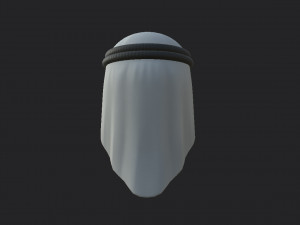 arab headdress 3D 모델