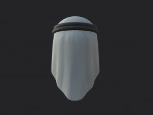arab headdress 3D Model