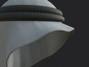arab headdress 3D Model