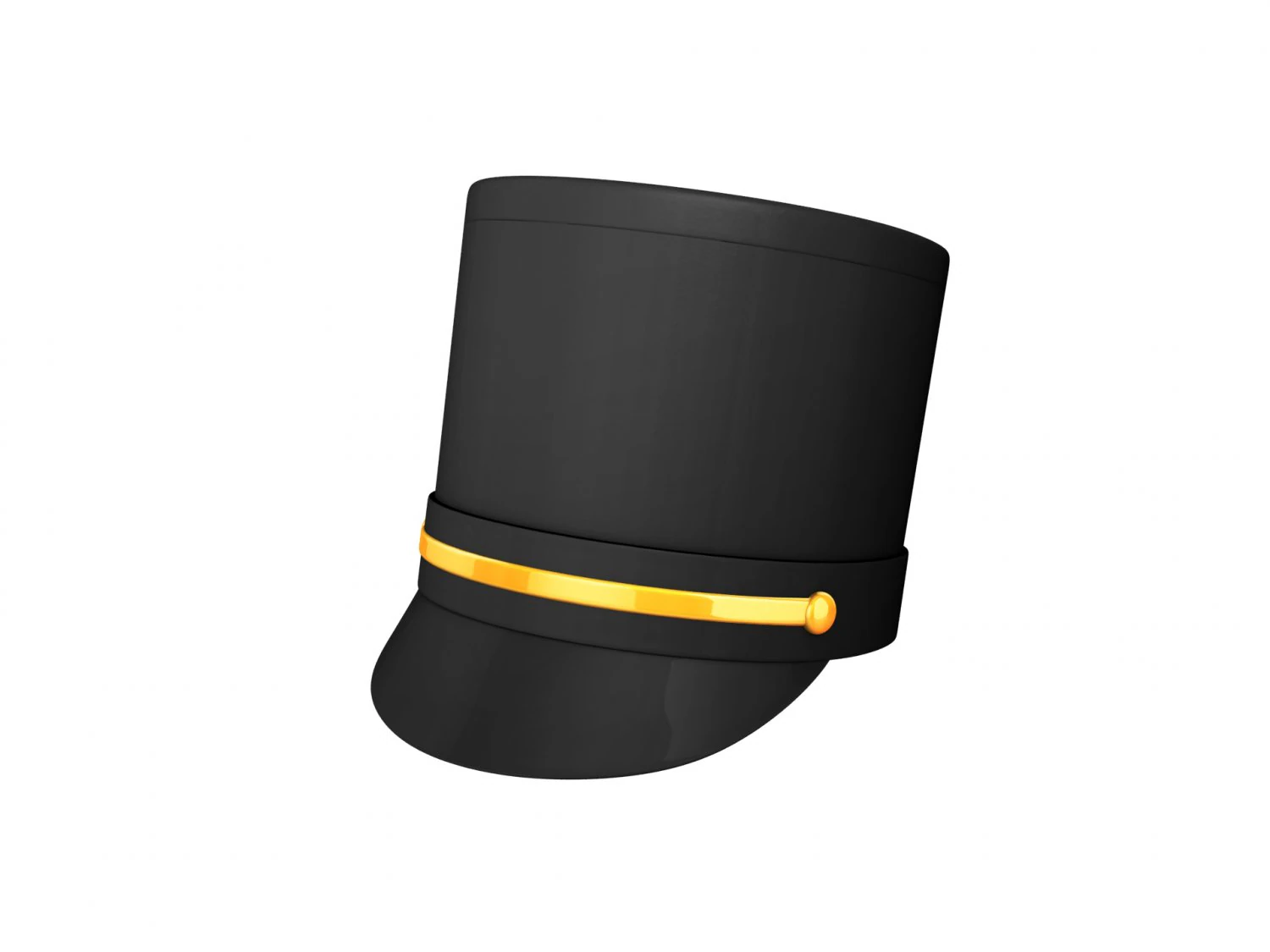 shako hat 3D Model .c4d .max .obj .3ds .fbx .stl .blend