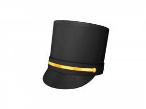 샤코 모자 3D 모델