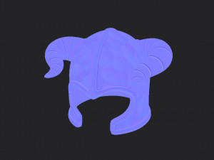 barbarian helmet 3D 모델