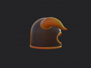 barbarian helmet 3D 모델