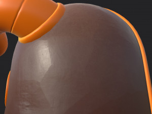 barbarian helmet 3D 모델
