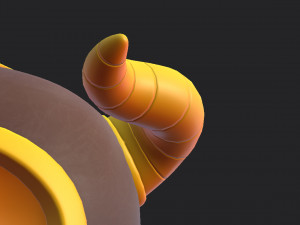 barbarian helmet 3D 모델