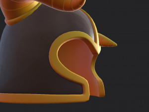 barbarian helmet 3D 모델