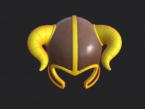 barbarian helmet 3D 모델