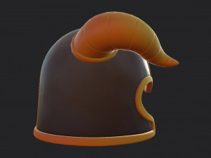 barbarian helmet 3D 모델