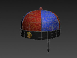 chinese hat 3D मॉडल