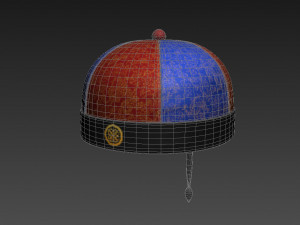 chinese hat 3D मॉडल
