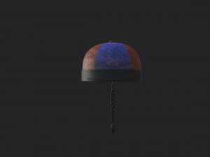chinese hat 3D मॉडल