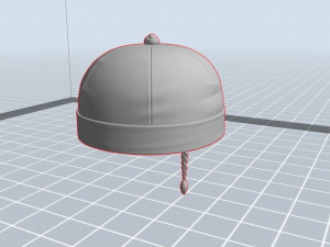 chinese hat 3D मॉडल