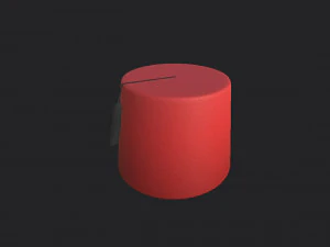 marokańska czapka z fezu Model 3D