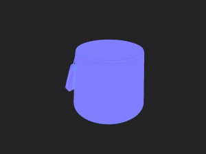 marokańska czapka z fezu Model 3D