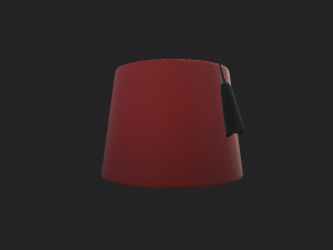 moroccan fez hat 3D Model