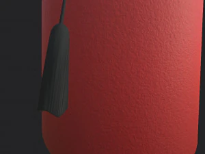 marokańska czapka z fezu Model 3D