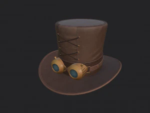 steampunk hat 3D Model