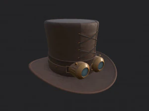 steampunk hat 3D Model