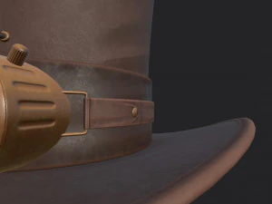 steampunk hat 3D Model