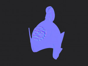 chinese general helmet 3D Model
